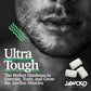 JAWCKO Ultra-tough Jawline Chewing Gum | Get a Stronger, Squarer Jawline | Mighty Mint Jaw Training Hard Gum | Chisel, Sculpt, T