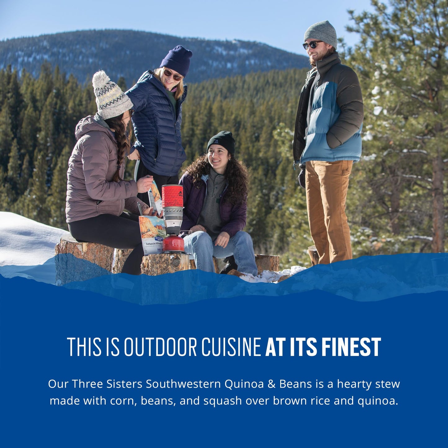 Backpackers Pantry Three Sisters Stew, 2 Servings Per Pouch (6 Count), Freeze Dried Food, 14 Grams Of Protein, Gluten Free, Vegan