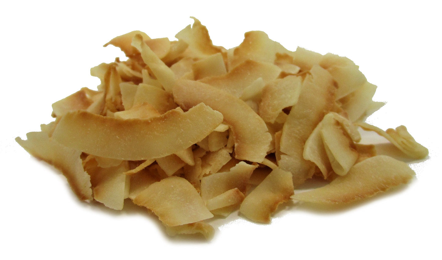 Its Delish Gourmet Toasted Sweetened Coconut Chips - Healthy Snack - 3 LBS Bulk Bag
