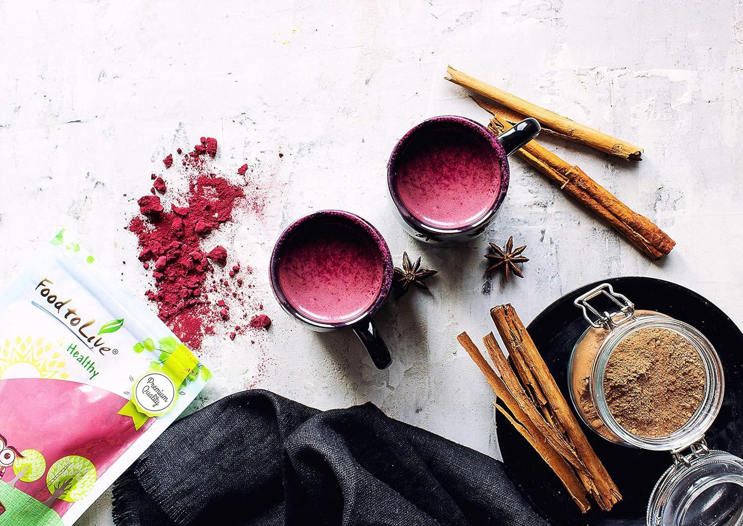 Beet Root Powder, 5 Pounds - Finely Ground Dried Beet Root, Pure, Kosher And Vegan, Raw Superfood. Bulk Powder. Rich In Folate,