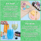 Green Edible Glitter - 5G Food Grade Cake Decorating Shimmering Glitter, Edible Sprinkle Luster Dust For Drinks, Chocolates, Fon