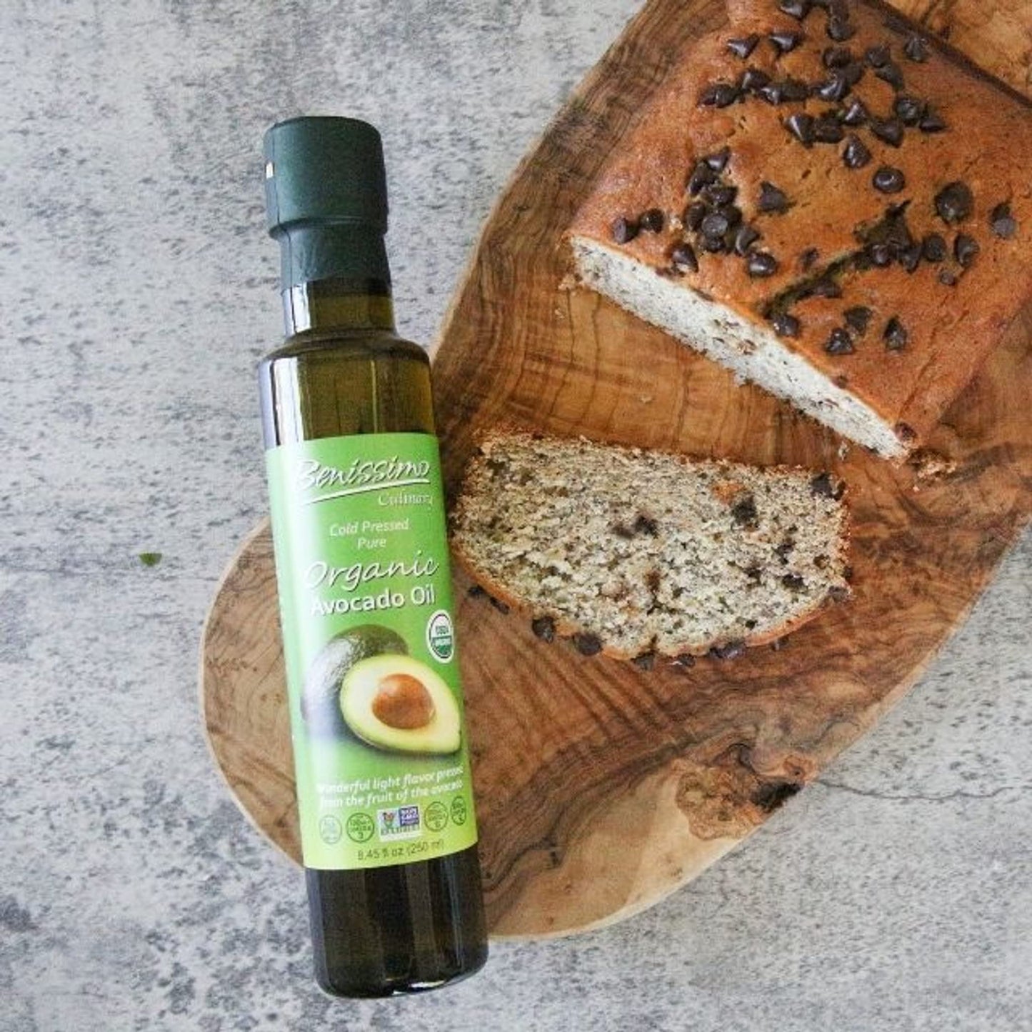 Benissimo Organic Avocado Oil - 8.45 Fl Oz, Cold Pressed, Unrefined