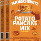 Manischewitz Potato Pancake Mix 6oz (2 Pack) Gluten Free, No MSG, Traditional Style