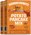 Manischewitz Potato Pancake Mix 6oz (2 Pack) Gluten Free, No MSG, Traditional Style