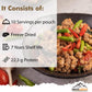 Mountain Essentials Freeze-Dried Pork Sausage Crumble – Fully Cooked & Ready To Eat | Traditional Flavor | Enhanced Quality Everyday Meals, Camping & Emergency Survival Food | 10 Servings | Made In Usa | 7-Year Shelf Life