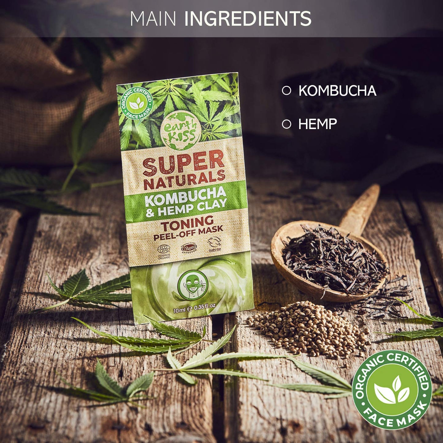MASK KOMBUCHA HEMP