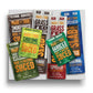 Made By True Beef Bites Holiday Gift Snack Box - Sliced And Slab Samplers (Case Of 7 Packs) - High Protein Natural Keto Jerky Sn