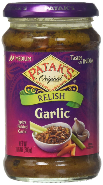 Patak Garlic Pickle 10oz.
