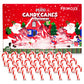Christmas Mini Candy Canes - Red & White Peppermint Individually Wrapped for Holiday Indulgence - Bulk Christmas Candy for Kids & mature-themeds - Holiday Decorations &   200 Pack
