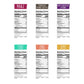 JONESBAR Organic Plant Based Protein Bars | 6 Flavor Variety Pack | Fruit & Nut Bar, Kosher, Gluten Free, Breakfast Bars, School