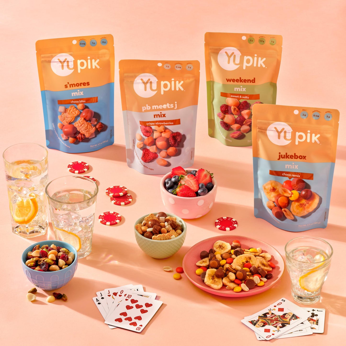 Yupik Coco Almond Crunchy Bites, 4 Oz, Gluten-Free, Kosher, Non-GMO, Maple Glazed Snack, Coconut Clusters with Almonds, Chocolat