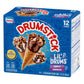 Drumstick Lil Drums and Chocolate with Chocolatey Swirls Sundae Cones, vanilla, 12 Count