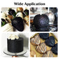 Black Edible Glitter For Cocktails - 6G Black Luster Dust Edible Drink Glitter Food Grade Metallic Shimmer Powder Cake Sprinkles