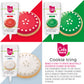 Cake Mate Cookie Icing Bundle – Red, White, Green Decorating Icing for Cakes and Cookies – 21 Ounces Total