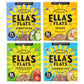 ELLAS FLATS Variety All Seed Savory Crisps - Gluten Free, Vegan, Keto Friendly, 20 Pack, 1 Ounce Each