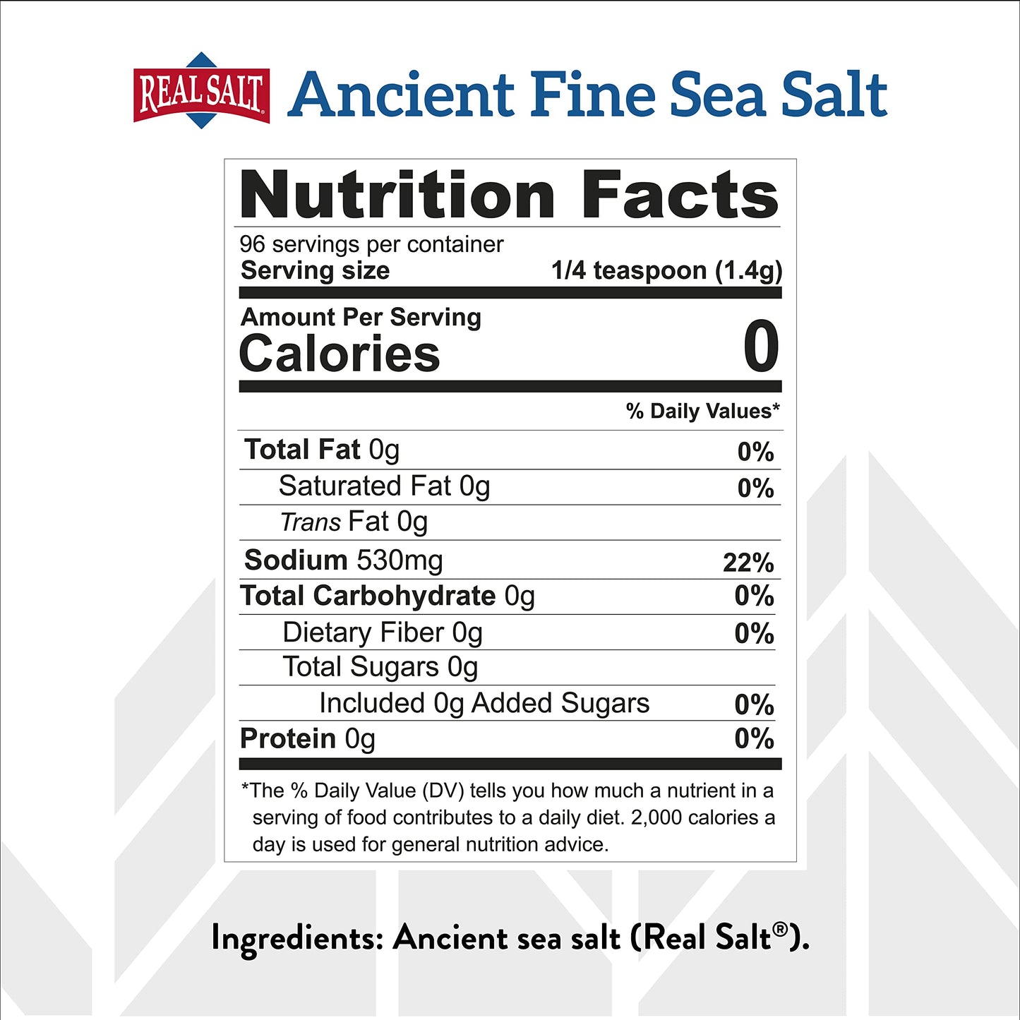 REDMOND Real Sea Salt - Natural Unrefined Organic Gluten Free Fine, 4.75 Ounce Shaker (1 Pack)