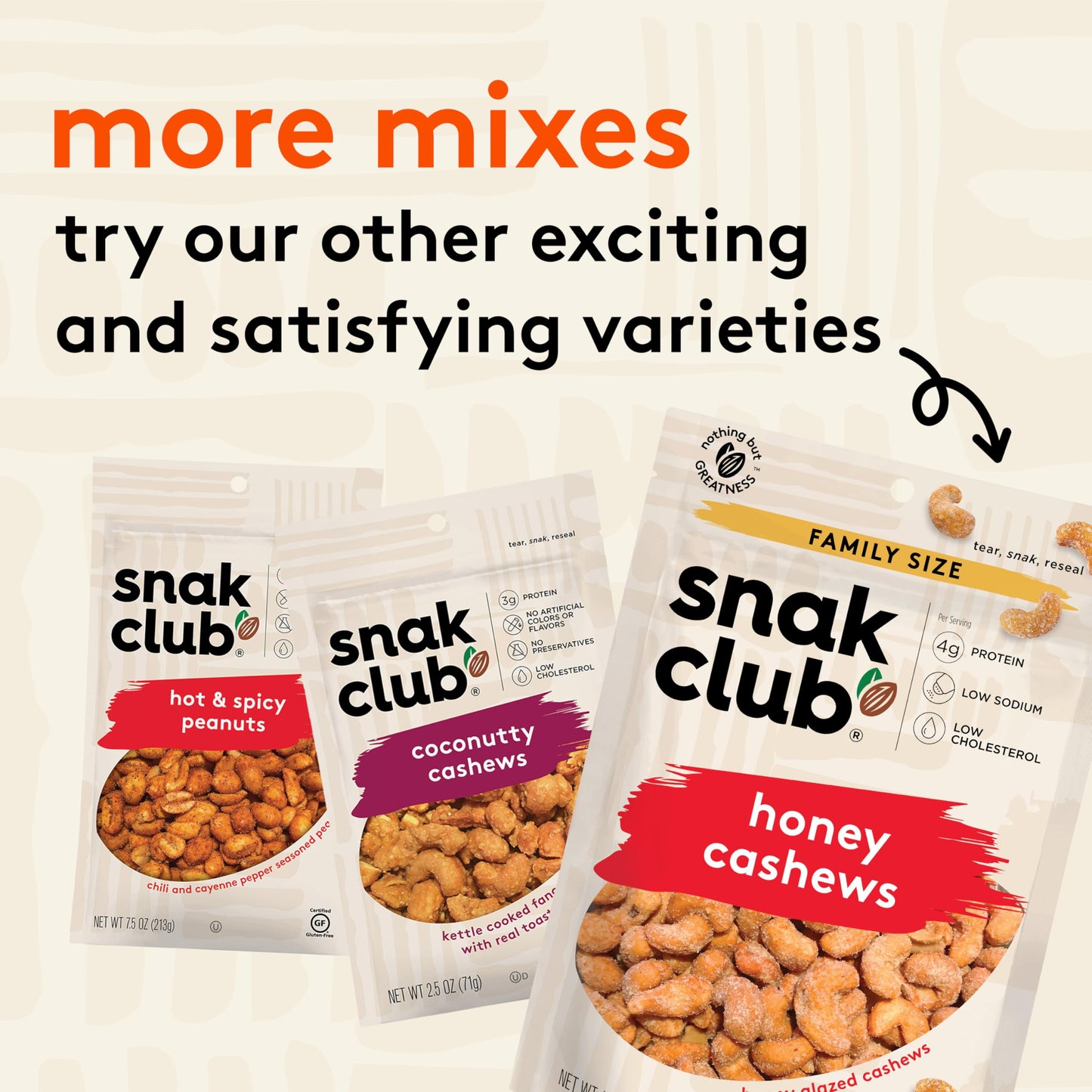Snak Club Toffee Peanuts, Candied Peanuts with Praline Coat and Sweet Cream, Gluten-Free and Kosher Snack, 3 lb Resealable Bulk
