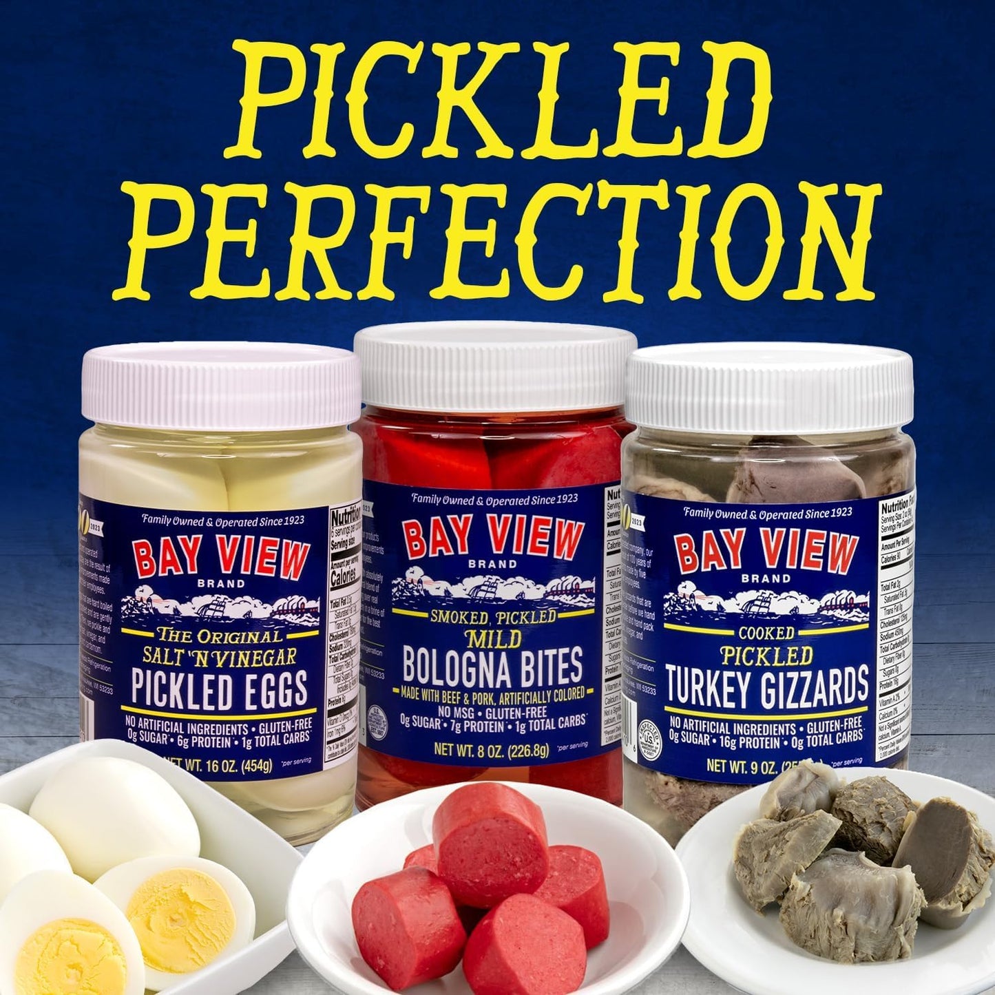 Bay View Sweet Pickled Beets, Hand-Packed In A Blend Of Vinegar And Natural Sugar, Bold, Tangy, Sweet, Perfect For Salads, Sandw