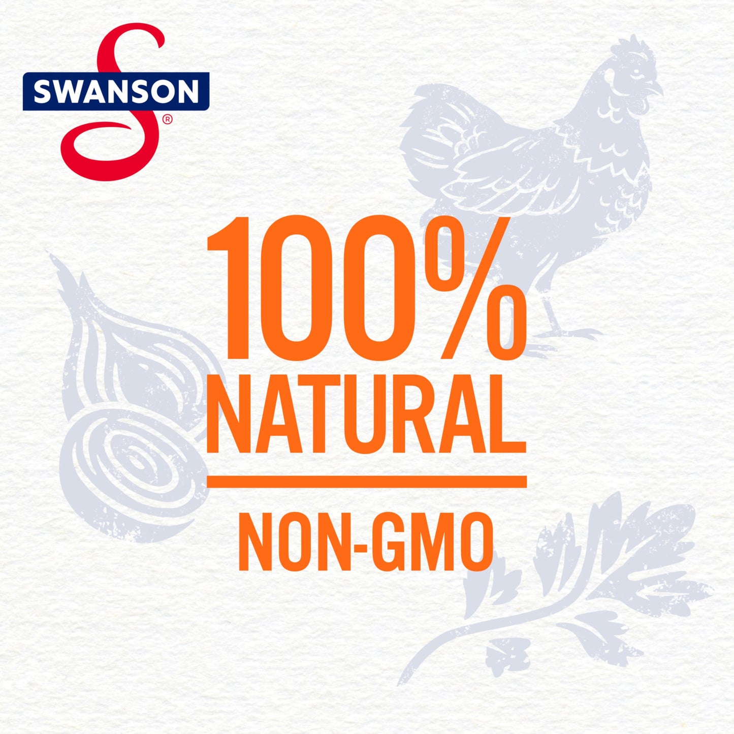 Swanson 100% Natural Chicken Broth, 32 Oz Carton