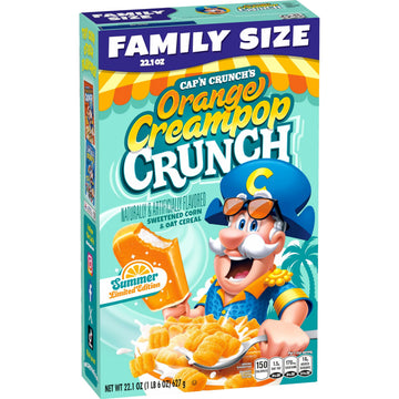 Capn Crunch Orange Cream Pop - 22.1 OZ