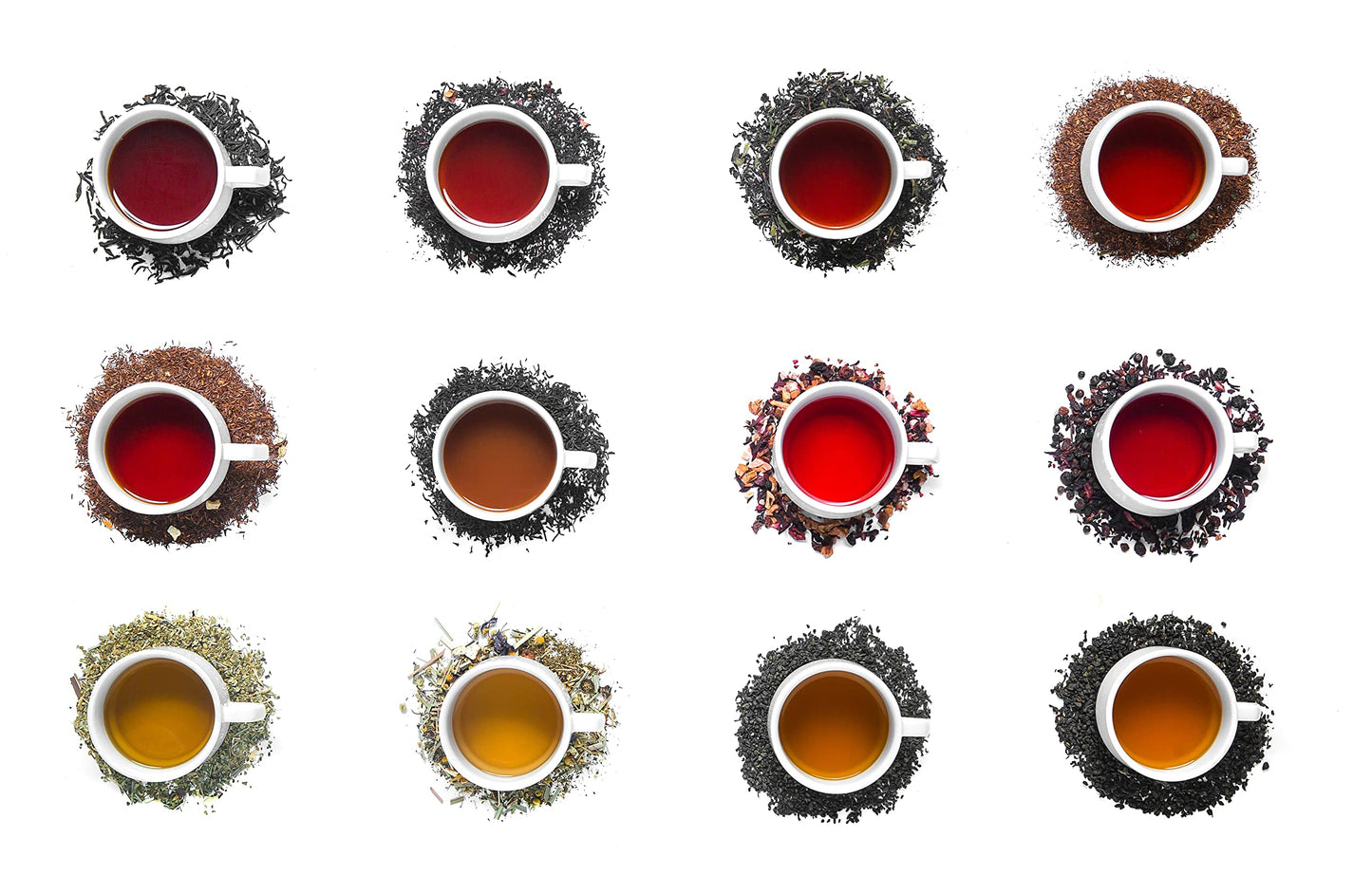 Cha4TEA 100-Count Variety Pack Tea Compatible with Keurig - Green, Black, Jasmine, Earl Grey, Oolong, Peppermint, Matcha, Seasonal