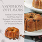 The Great Spirits Baking Co. Mini Bundt Cake, spirit-inspired flavor Runner Cappuccino Chip, 4 oz