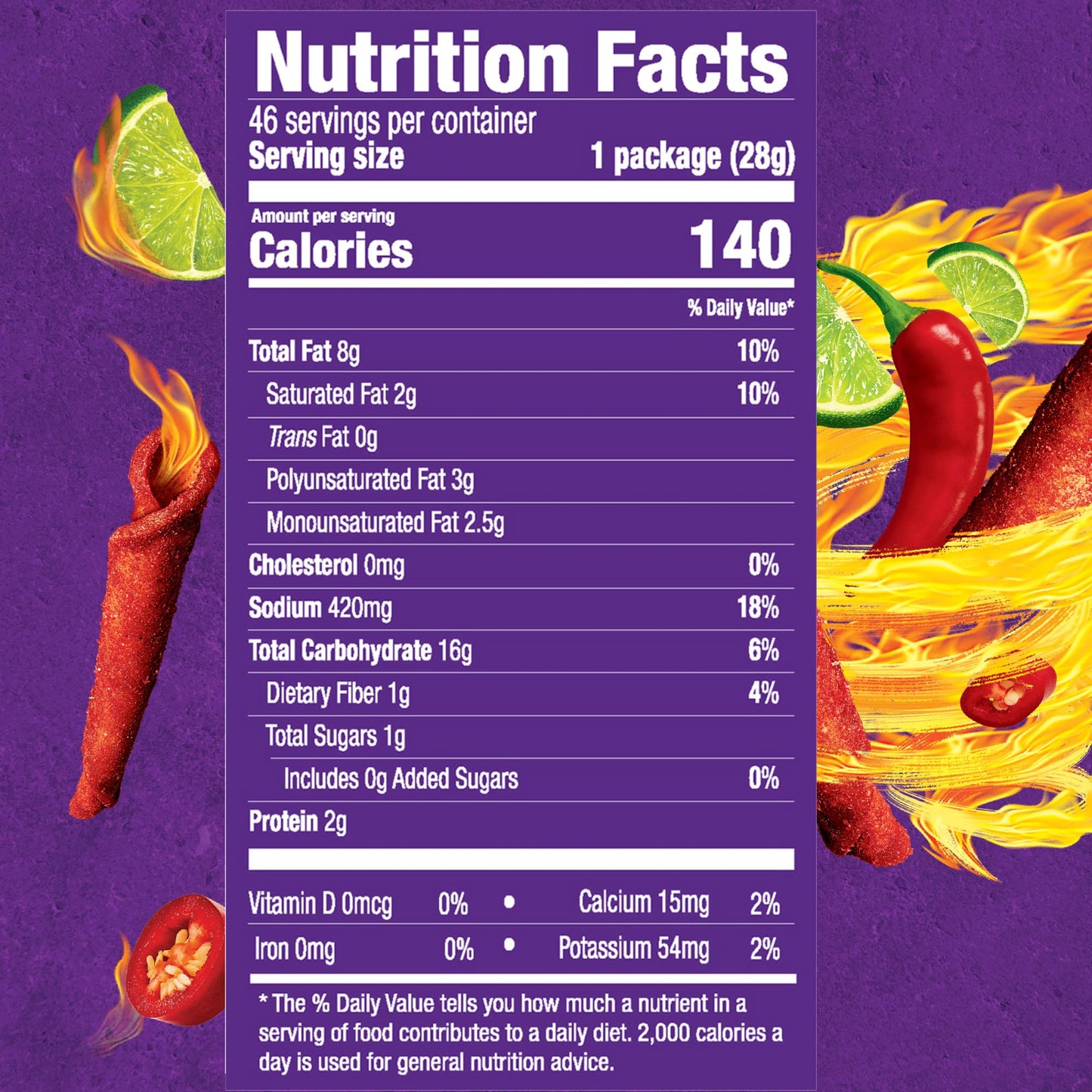 Takis Rolls Fuego, 46 Ounce Multipack - Spicy Rolled Tortilla Chips, Bold Flavor Snack, Perfect for Sharing