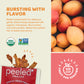 Peeled Snacks Organic Dried Fruit, Chili Mango, 2.8 Oz., Pack Of 12 -Healthy, Vegan Snacksfor On-The-Go, Lunch And More