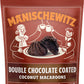 Manishewitz Double Chocolate Coated Coconut Macaroons 8Oz, Resealable Bag, Dairy Free, Gluten Free, Kosher (Including Passover)