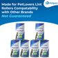 PetLovers Extra Sticky Lint Roller Refills - 6 Pack, 90 Sheets Each, Total 540 Sheets - Blue, No Handle Included