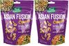 Fresh Gourmet Asian Fusion Crunch - 3.5oz Pouch, Single | Garlic Ginger Wontons, Crispy Onions, Sliced Almonds | Elevate Salads,