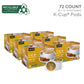 Café Escapes Chai Latte K-Cup Pods, 72 Count - Single-Serve Coffee, Model 5000054364