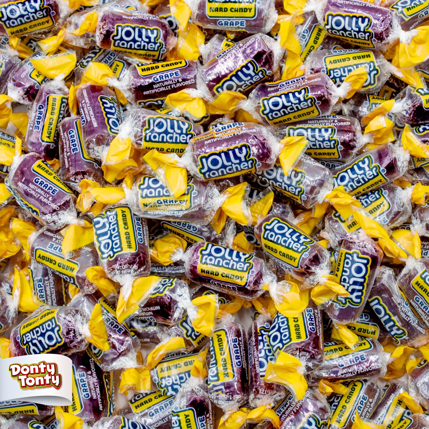 JOLLY RANCHER Hard Candy GRAPE 5 lb - Bulk Bag, Individually Wrapped, Old Fashioned, Fruit Flavored Candies