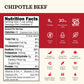Kettle & Fire Chipotle Beef Bone Broth, Keto & Paleo, Gluten Free, 16.9 oz (Pack of 3)