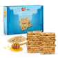 Ny Spice Shop Honey Nut And Seed Crunch Bars - 1 Pound (16 Oz.) Honey Sesame Brittle - Sesame Seed Candy - Sesame Seed Honey Bar
