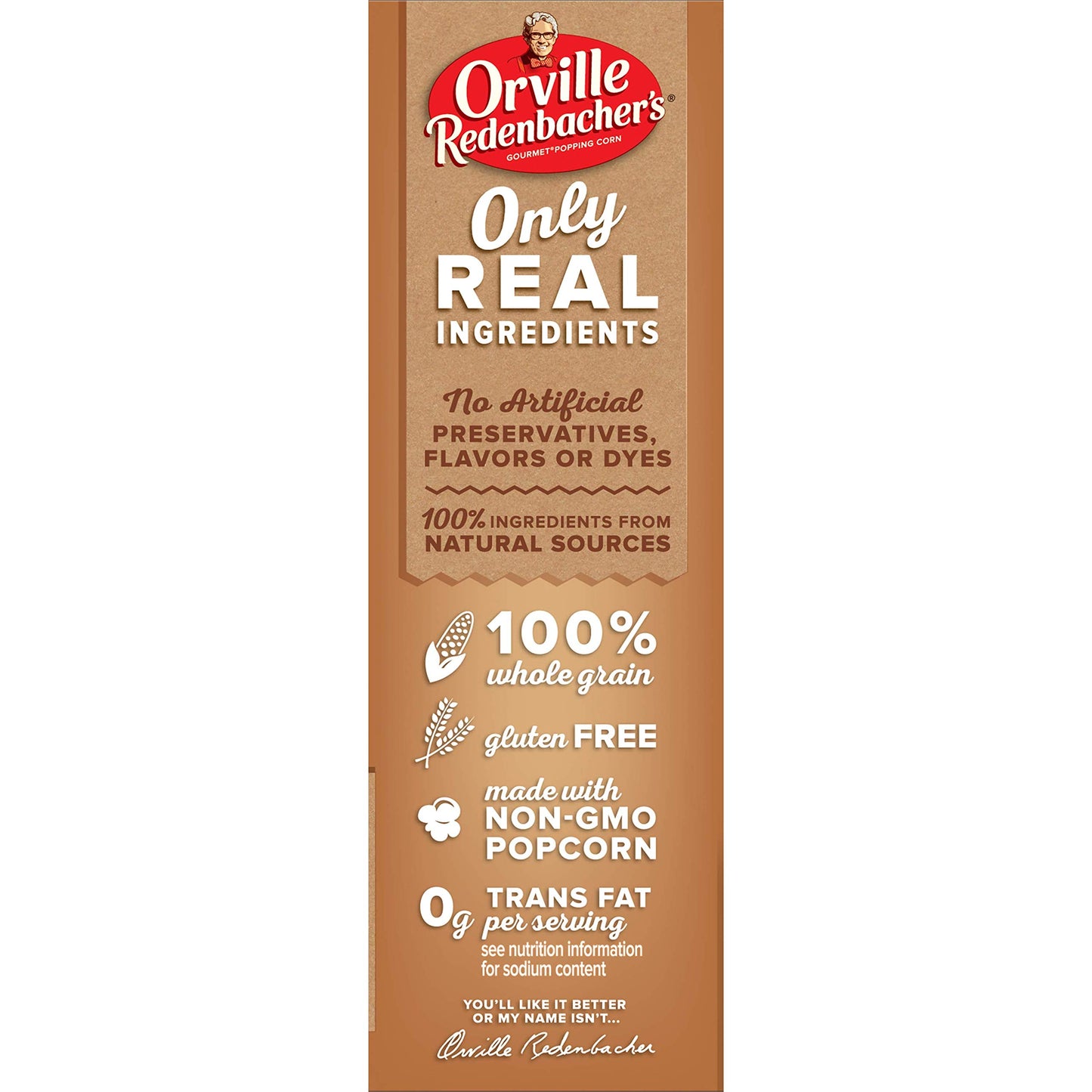 Orville Redenbacher'S Naturals Simply Salted Popcorn, Classic Bag, 6-Count
