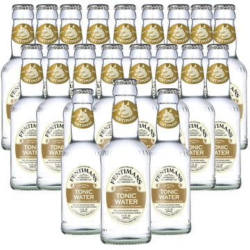 ChromaCast Tonic Water - Botanically Brewed Mixer, 6.7 fl oz Bottles, Pack of 20