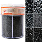 Kasvan Black Pearl Sprinkles, 6 Sizes Mix for Cake Decorating, 230g/8.1oz, Baking Cake Decorations, Ice Cream Toppings and Cooki