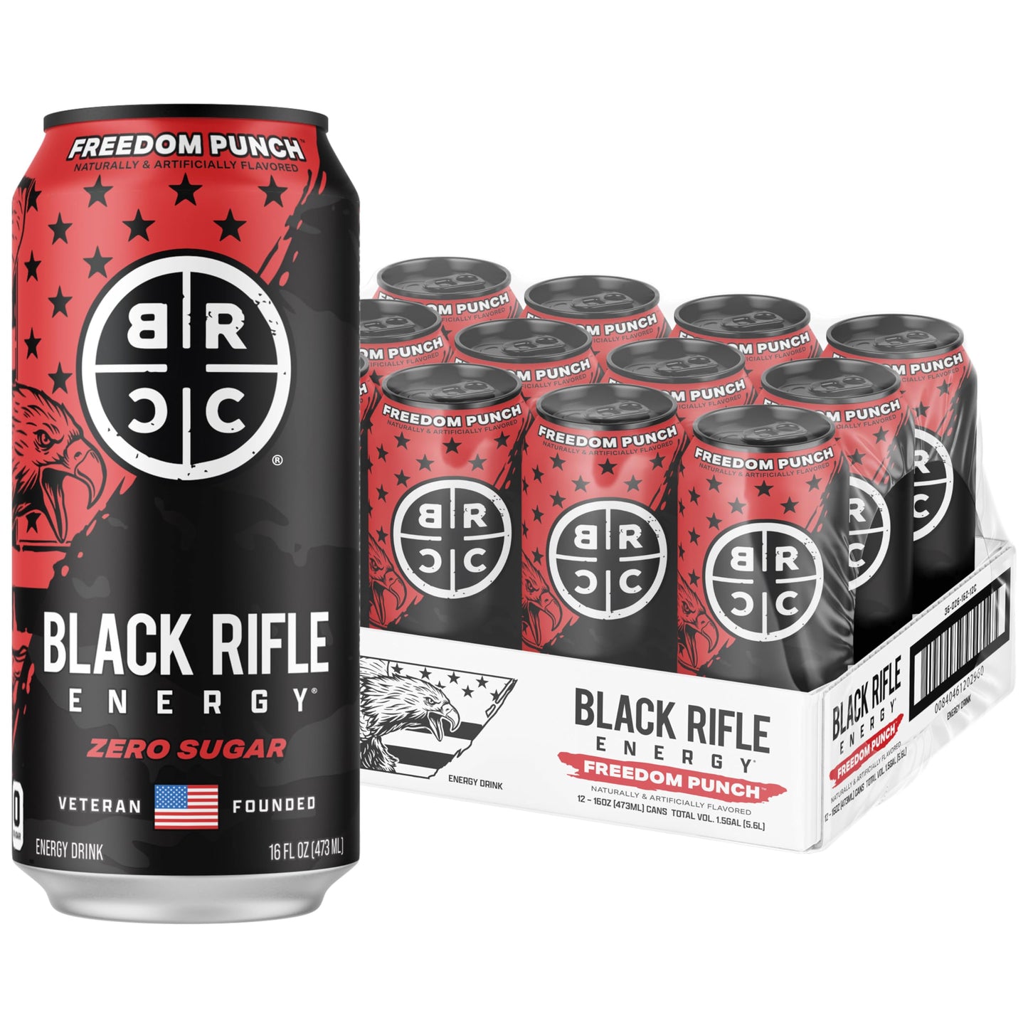 Black Rifle Coffee Company Freedom Punch Coffee, 16 oz, 12 ct