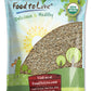 Food to Live Organic Cracked Rye Berries, 8 Pounds - Non-GMO. Crushed & Sifted Groats. Raw, Vegan, Kosher, Bulk. Broken Whole Gr