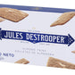 Jules Destrooper Almond Thins - Caramelized Butter Biscuits, Kosher Dairy, Authentic Made In Belgium - 3.5oz