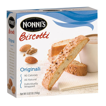 Nonni's Biscotti Originali, 5.52-Ounce Boxes (Pack of 6)