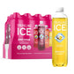 Sparkling Ice Pink Variety Pack, Flavored Sparkling Water, Zero Sugar, And Vitamins And Antioxidants, 17 Fl Oz, 12 Count (Black