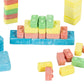 Dee Best Candy Brix Building Brick Candy Assortment - 18 Party Favor Bags Assorted Fruit Flavors Fun and Perfect for Candy Lover