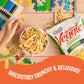 Sensible Portions Garden Veggie Straws, Snack Size Variety Pack, Sea Salt And Zesty Ranch, 1 Oz (Pack Of 24)