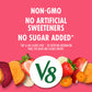 V8 Strawberry Banana 100% Fruit and Vegetable Juice, 8 fl oz Can (6 Pack) (Case of 4)