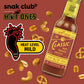 Snak Club x Hot Ones Tangy Chili Snack Mix  Mild Spicy Snacks with Peanuts  Pretzels  Sesame Sticks  Toasted Corn & Cashews  Inspired by Hot Ones Hot Sauce  10 oz Resealable Bag (6 Count)