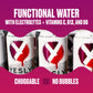 Yesly Functional Water, Black Cherry, Naturally Flavored Still Water with Electrolytes, Magnesium, Potassium, Vitamin C, B6 & B1