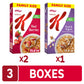 Kelloggs Special K Breakfast Cereal Variety Pack, Fiber Cereal, Family Size, 16.37 Ounce (Pack of 3)