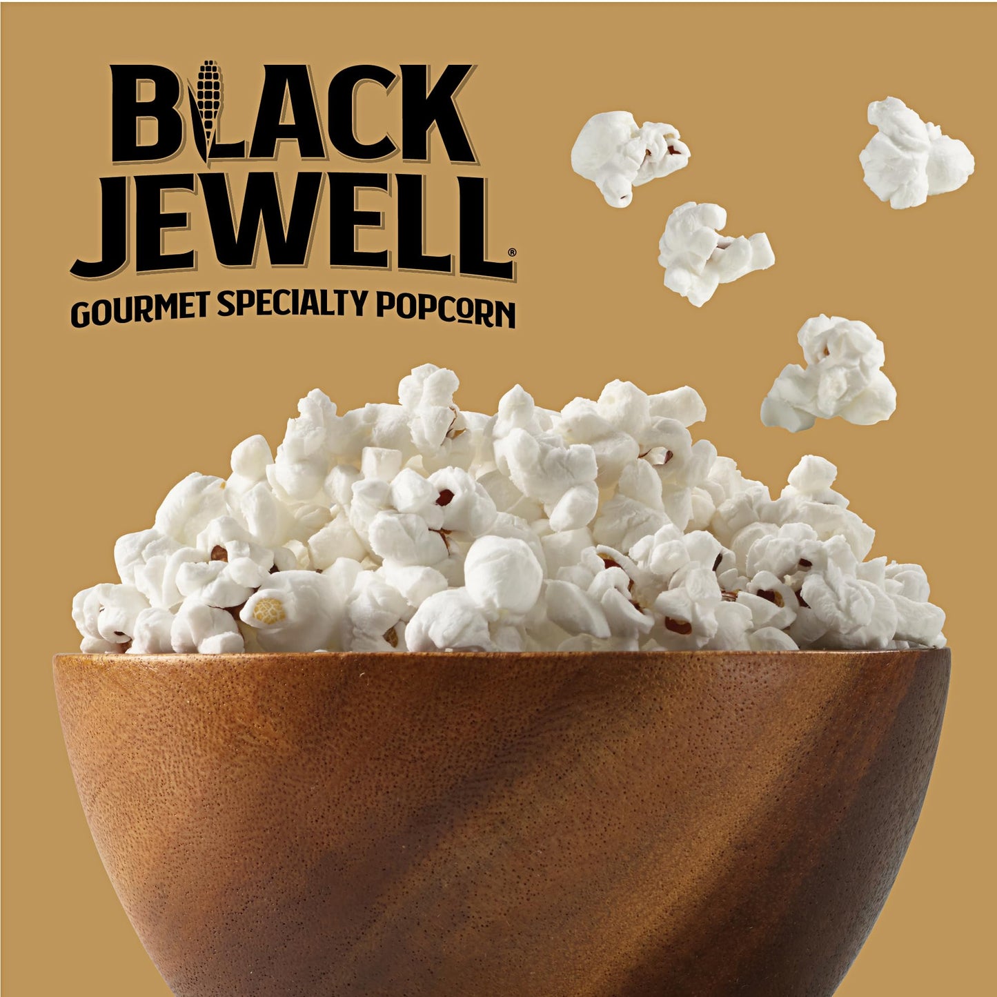 Black Jewell Gourmet Microwave Popcorn, Healthy Popcorn Snack, No Salt No Oil, 8.7 Ounces (Pack of 1)